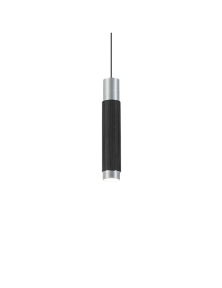 TRACE 2.0 LED BLACK+ALUMINIUM SUSPENDED LIGHT