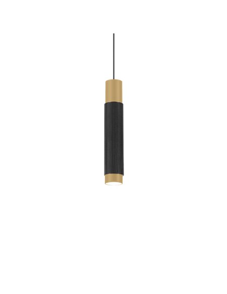 TRACE 2.0 LED BLACK+CHAMPAGNE SUSPENDED LIGHT