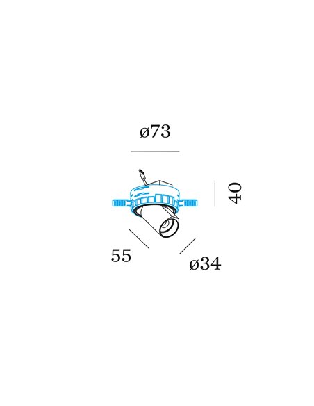 Tech BLIEK PETIT TRIMLESS 1.0 RECESSED LIGHT