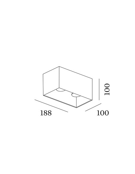 Tech box ceiling surface 2.0 led