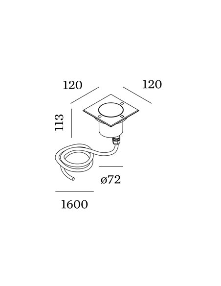 Tech chart exterior floor recessed 1.3