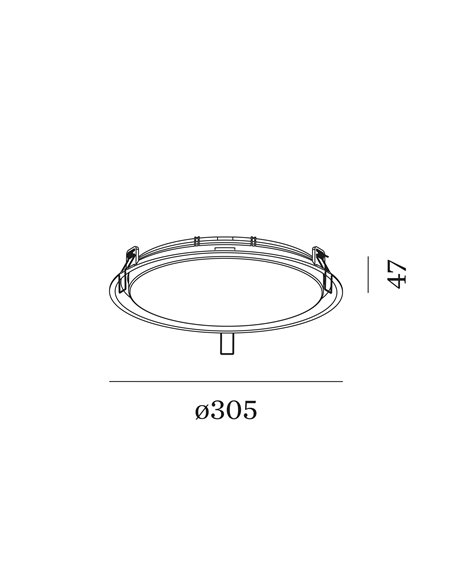 Tech CITY CeilingRecessed 2.6 HV