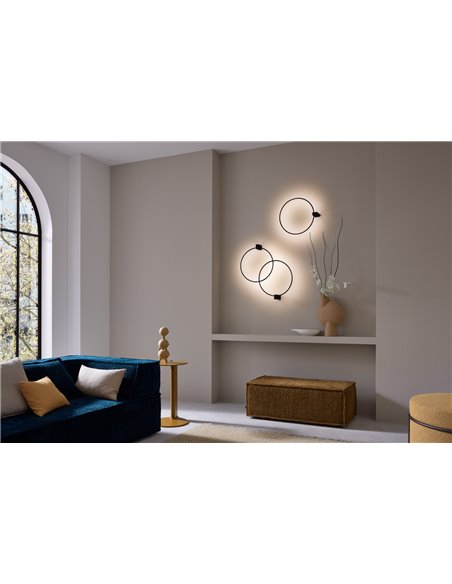 Wever & Ducré Finlin Round Wall Surf 1.0 Led Wandlamp