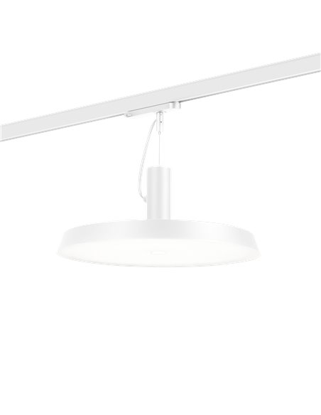 Wever & Ducré Roomor Office Microprism On Track 3-Phase 1.0 Led track lighting fixture