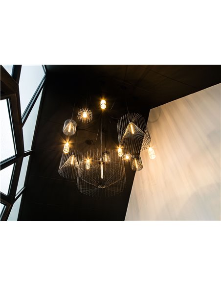 Wever & Ducré Wiro 1.8 Wiro Ceiling Susp E27 suspension lamp