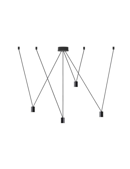 Wever & Ducré Wiro Ceiling Susp Set Decenter 4.0 E27 B 6M