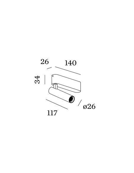 Wever & Ducré Match Ceiling Surf 1.0 Led Plafondlamp