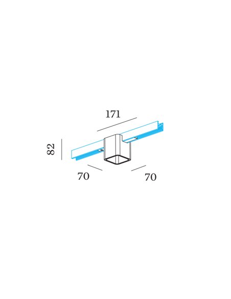 Wever & Ducré DOCUS MINI ON TRACK 48V SYSTEM 1.0 LED Track