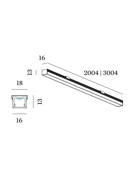 Wever & Ducré ILANE 2.0 2.0M Plafonnier