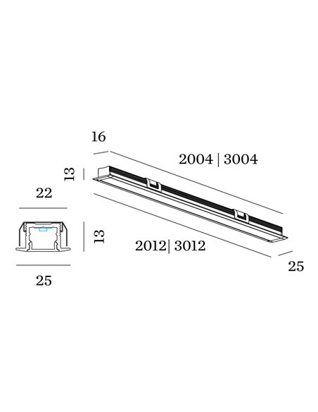 Wever & Ducré ILANE RECESSED 4.0 2.0M