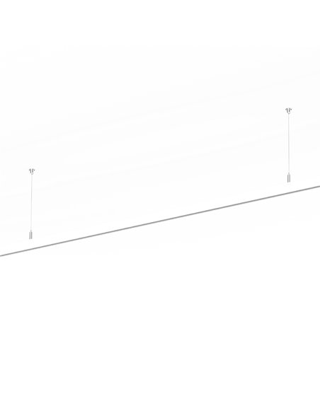 Wever & Ducré STREX SYSTEM SUSPENDED INDIRECT LIGHT CUSTOM CUT 2.0M track