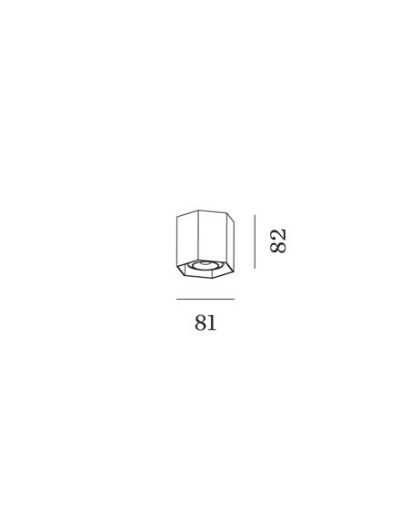 Wever & Ducré HEXO MINI 1.0 PAR16 Plafonnier