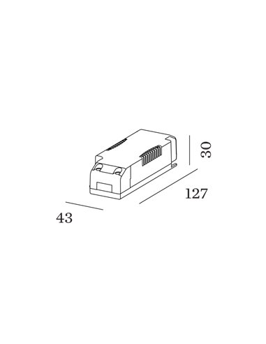 Wever & Ducré 30W | 43-86V Power Supply 350mA