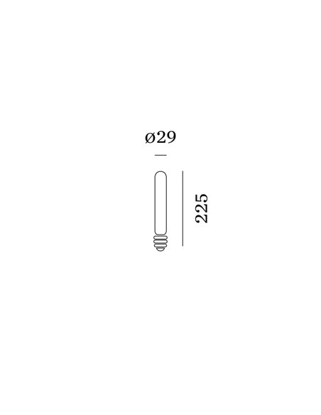 Wever & Ducré 2700K | E27 T30-225 LED Lamp