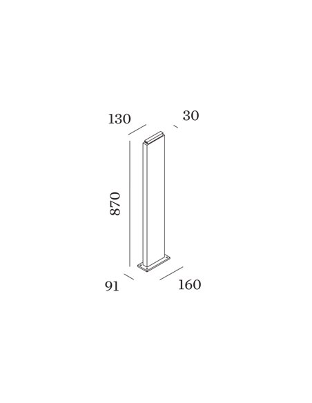 Wever & Ducré with fixation plate BASE 1000