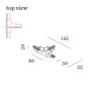 Wever & Ducré 1-phase track | BB-B T-Connector