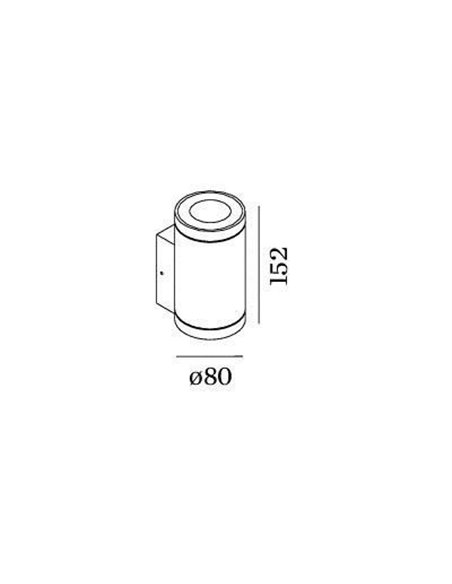 Wever & Ducré TUBE WALL 2.0 LED phase-cut dim