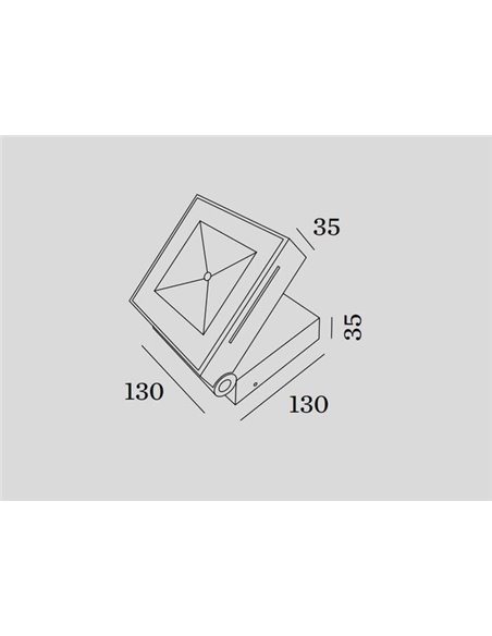 Wever & Ducré X-BEAM 1.0 phase-cut dim Bodenlampe