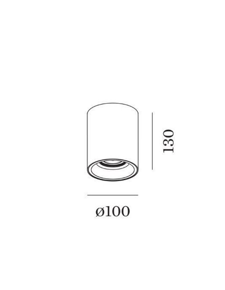 Wever & Ducré SOLID 1.0 PAR16 Deckenlampe