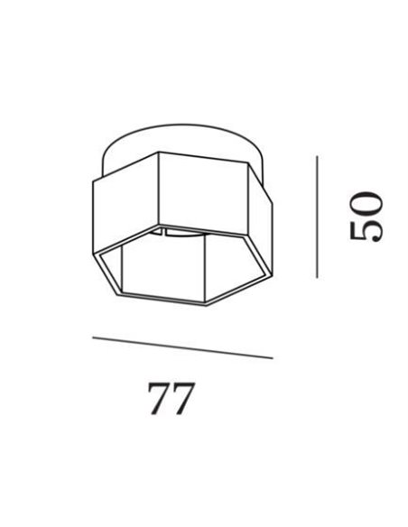 Wever & Ducré HEXO | max. 10W Single Inner Cover