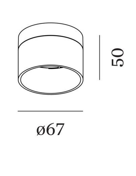 Wever & Ducré RAY | max. 10W Single Inner Cover