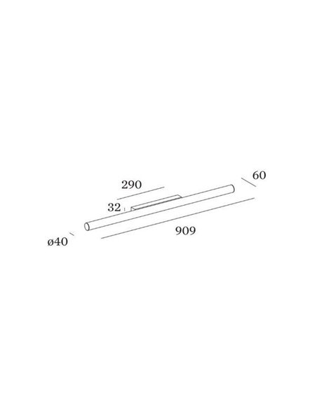 Wever & Ducré MIRBA 3.0 phase-cut dim Wandlampe