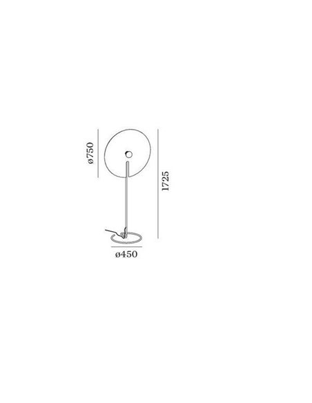 Wever & Ducré MIRRO FLOOR 3.0 Bodenlampe