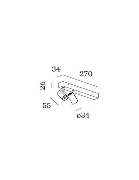 Wever & Ducré CENO SURFACE 2.0 phase-cut dim