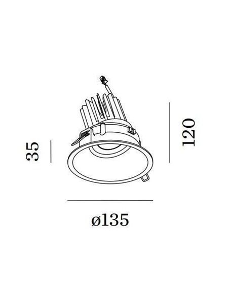 Wever & Ducré DEEP ADJUST fort 1.0 LED