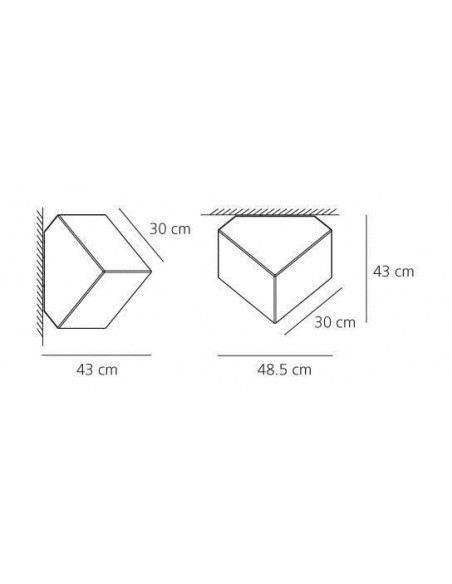 Artemide Edge 30 Applique / Plafonnier