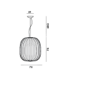 Foscarini Spokes 2 Large hanglamp
