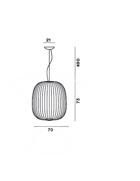 Foscarini Spokes 2 Large hanglamp