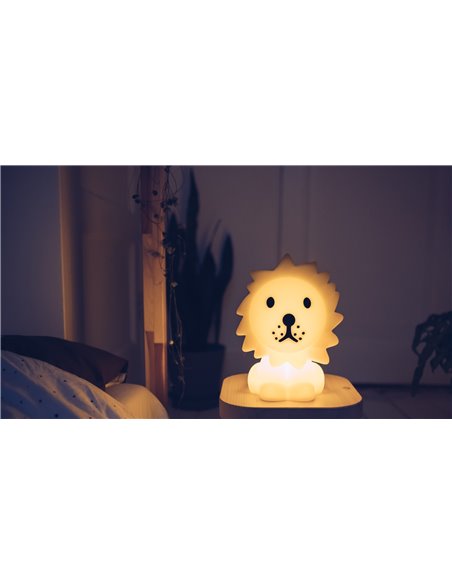 MrMaria Löwe First Light LED Lampe 30 cm Tischlampe / Bodenlampe