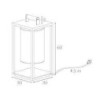 Royal Botania Dome Lampe de table