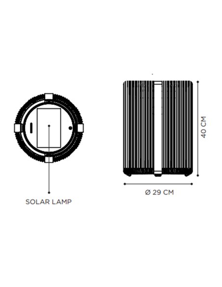 Royal Botania Ropy Floor lamp