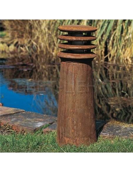 Royal Botania Rusty Bollard 40 cm LED