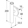 Tal Lighting HABANA UP/DOWN BASE WC Wandlampe