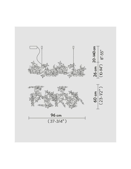 SLAMP Hanami Hanglamp large