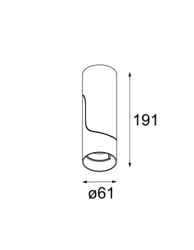 Modular Semih 61 ceiling LED warm dim GI Plafonnier