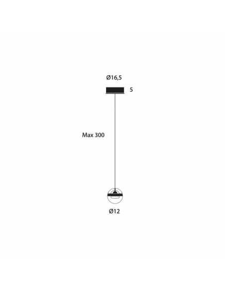 LUMINA LIMBUS DIMMABLE Lampe à suspension