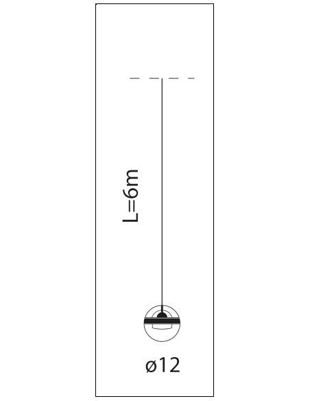 LUMINA LIMBUS MODULAR CABLE 6 ML Lampe a suspension