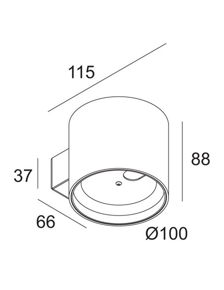 Delta Light ORBIT LED Applique