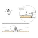 Wever & Ducré DEEP ADJUST 1.0 PAR16 wire springs