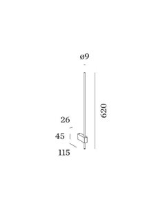 Wever & Ducré FINLIN 1.0 phase-cut dim Wandlampe