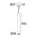 Delta Light MICROSPY 39 C Hanglamp