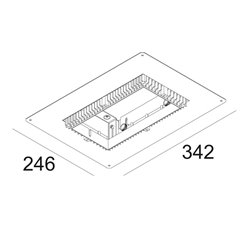 Delta Light MINIGRID IN 2 MOUNTING KIT LARGE