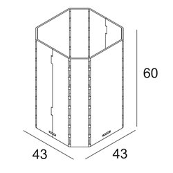 Delta Light CONCRETE BOX TR 154