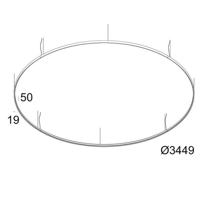 Delta Light SUPERLOOP HC 350 MDL Hanglamp