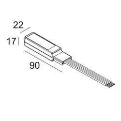 Delta Light 24V-DC / 2 x 4A WIRELESS DIM UNIT