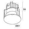 Delta Light DEEP RINGO TRIMLESS LED IP Recessed spot